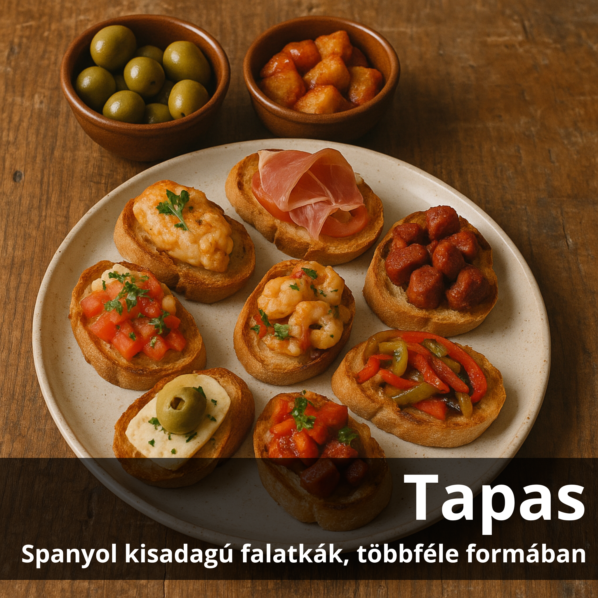 Tapas – apró falatok, óriási élmény a spanyol tengerpartokon